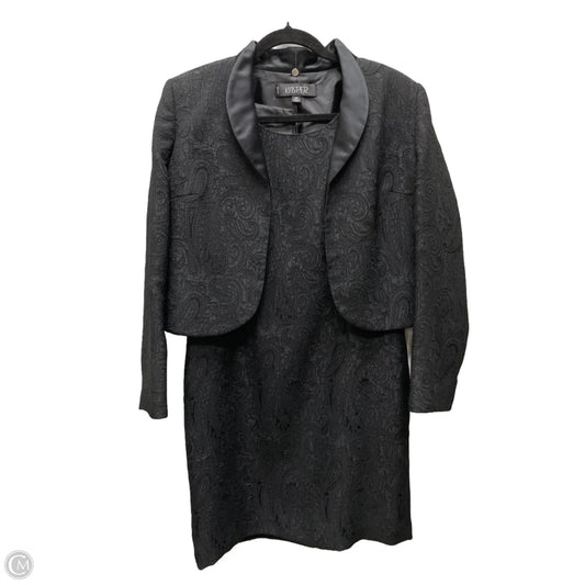 Dress Set 2pc By Kasper In Black, Size: 10p