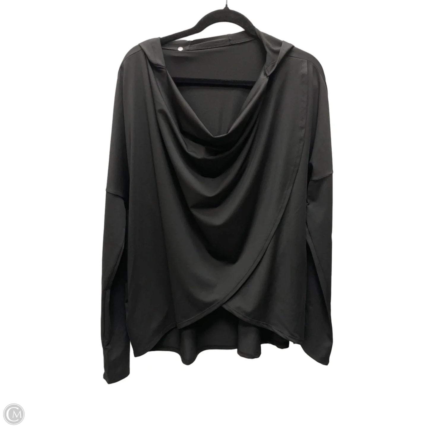 Top Long Sleeve By Halara In Black, Size: M