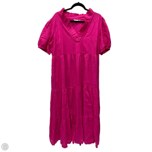 Dress Casual Maxi By Crown And Ivy In Pink, Size: 1x