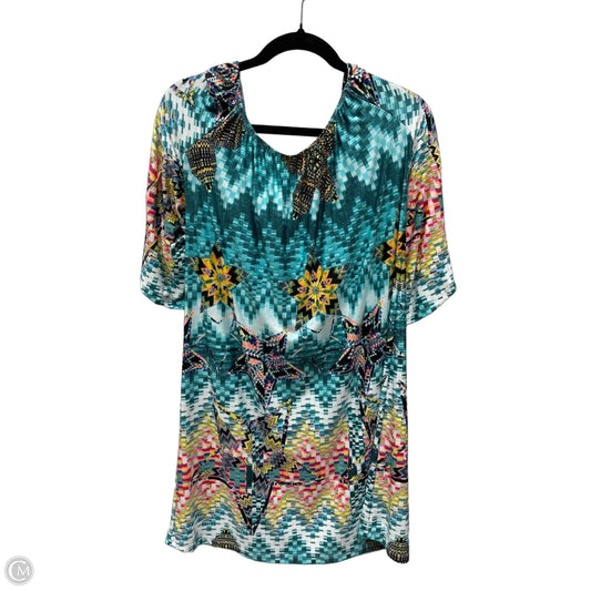 Dress Casual Short By Clothes Mentor In Geometric Pattern, Size: L