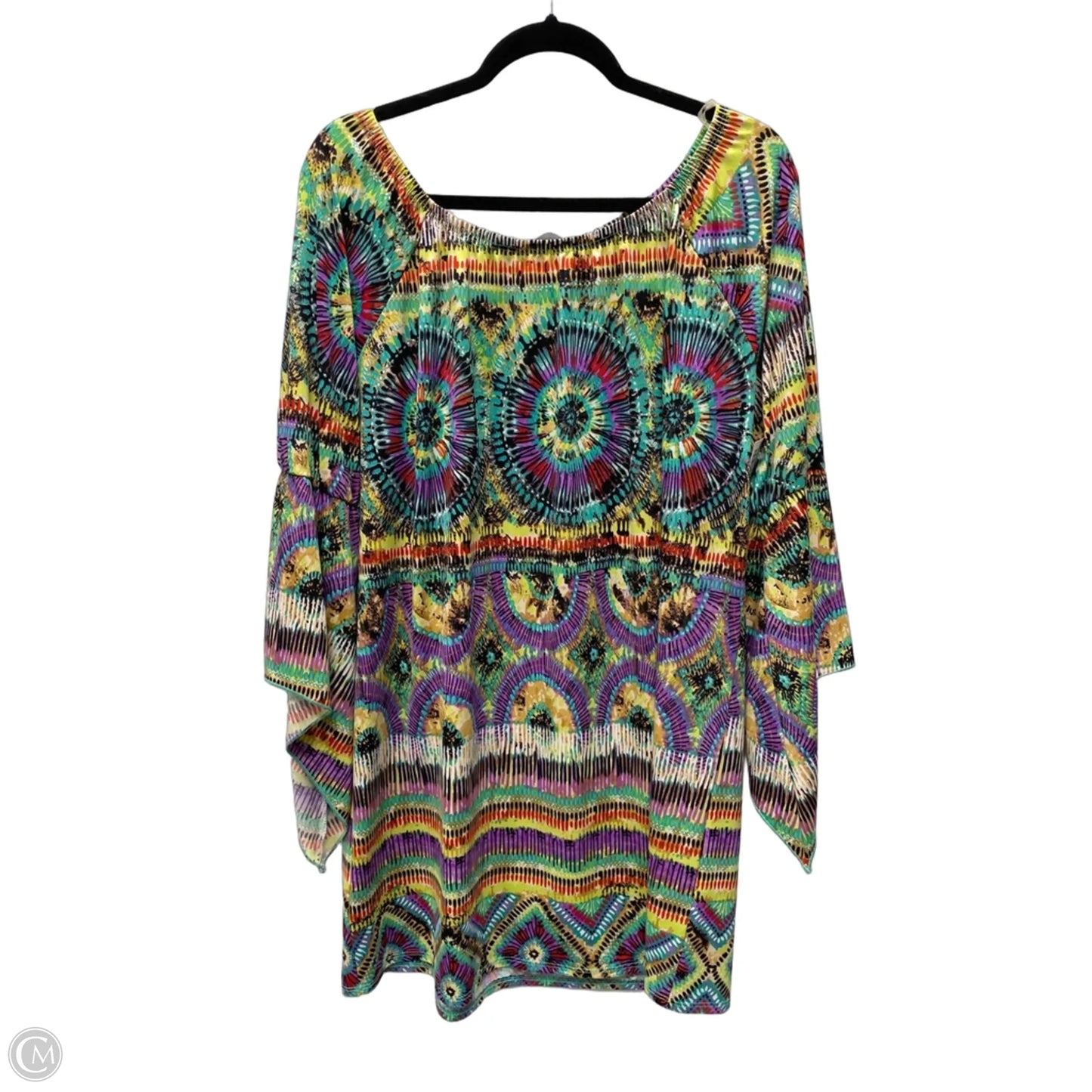 Dress Casual Short By Cme In Geometric Pattern, Size: L