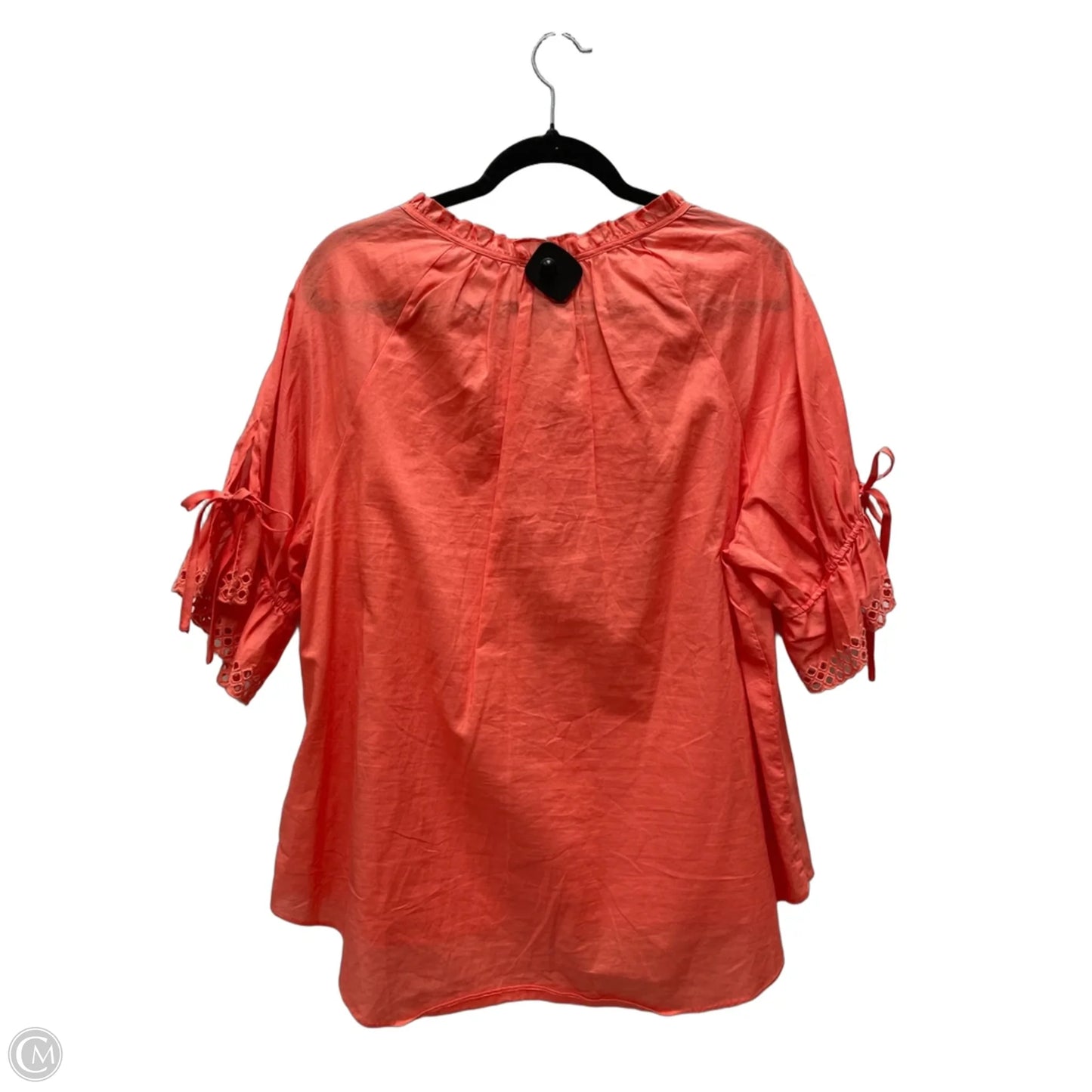 Top Short Sleeve By Gibson And Latimer In Orange, Size: Xl