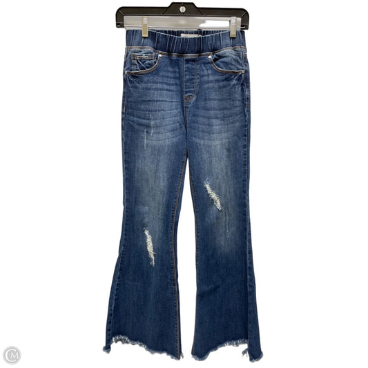 Jeans Flared By Cmc In Blue Denim, Size: 4