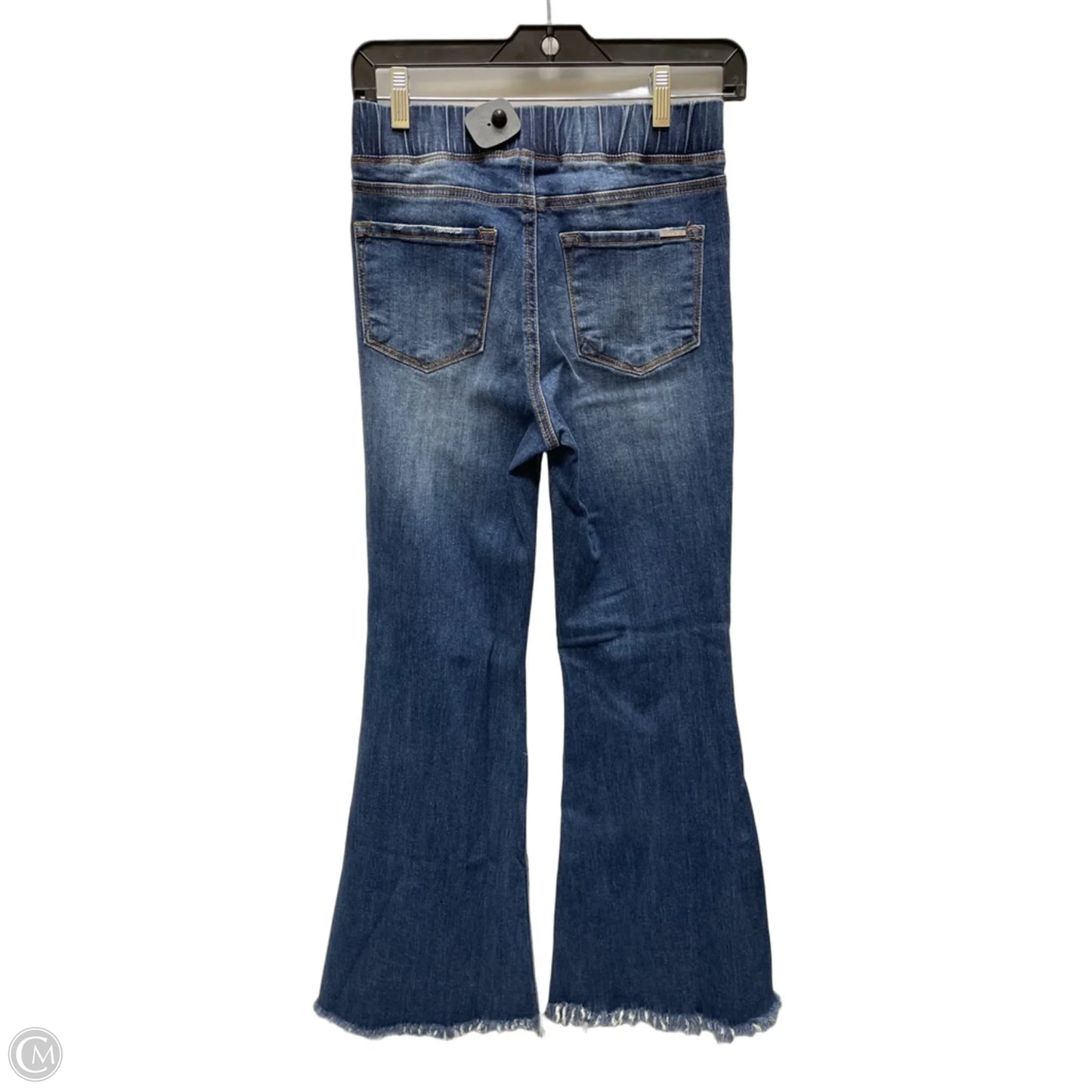 Jeans Flared By Cmc In Blue Denim, Size: 4