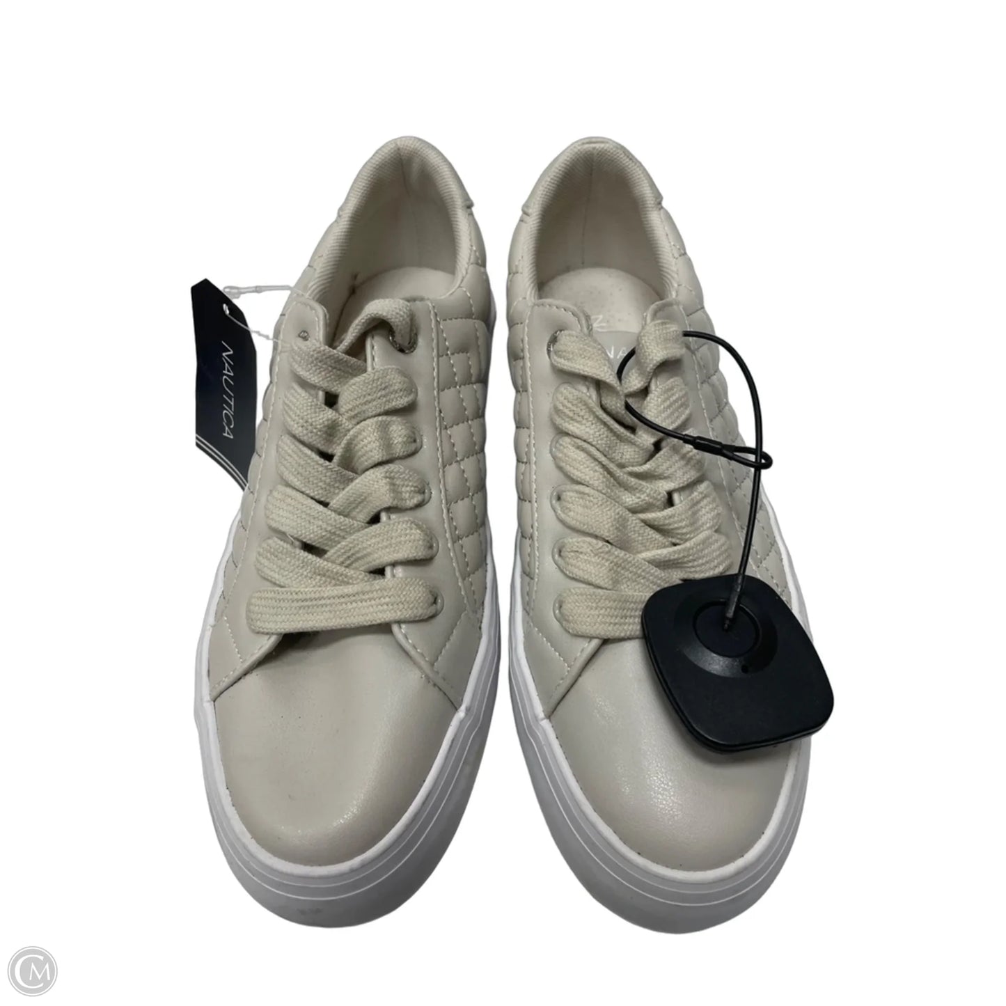 Shoes Sneakers By Nautica In Beige, Size: 8