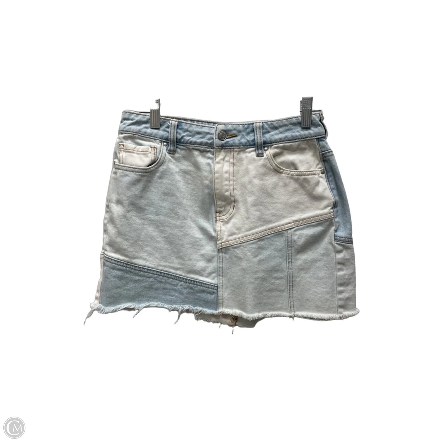 Skirt Mini & Short By Pacsun In Blue Denim, Size: 2