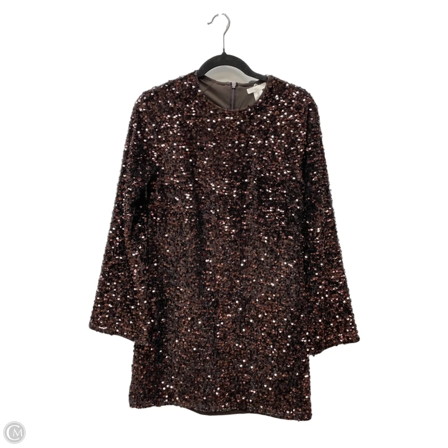 Dress Party Short By H&m In Brown, Size: S