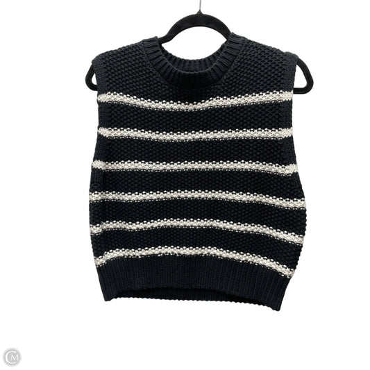 Sweater Short Sleeve By Jessica Simpson In Black & White, Size: Xs