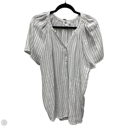 Top Short Sleeve By Cynthia Rowley In Striped Pattern, Size: 2x