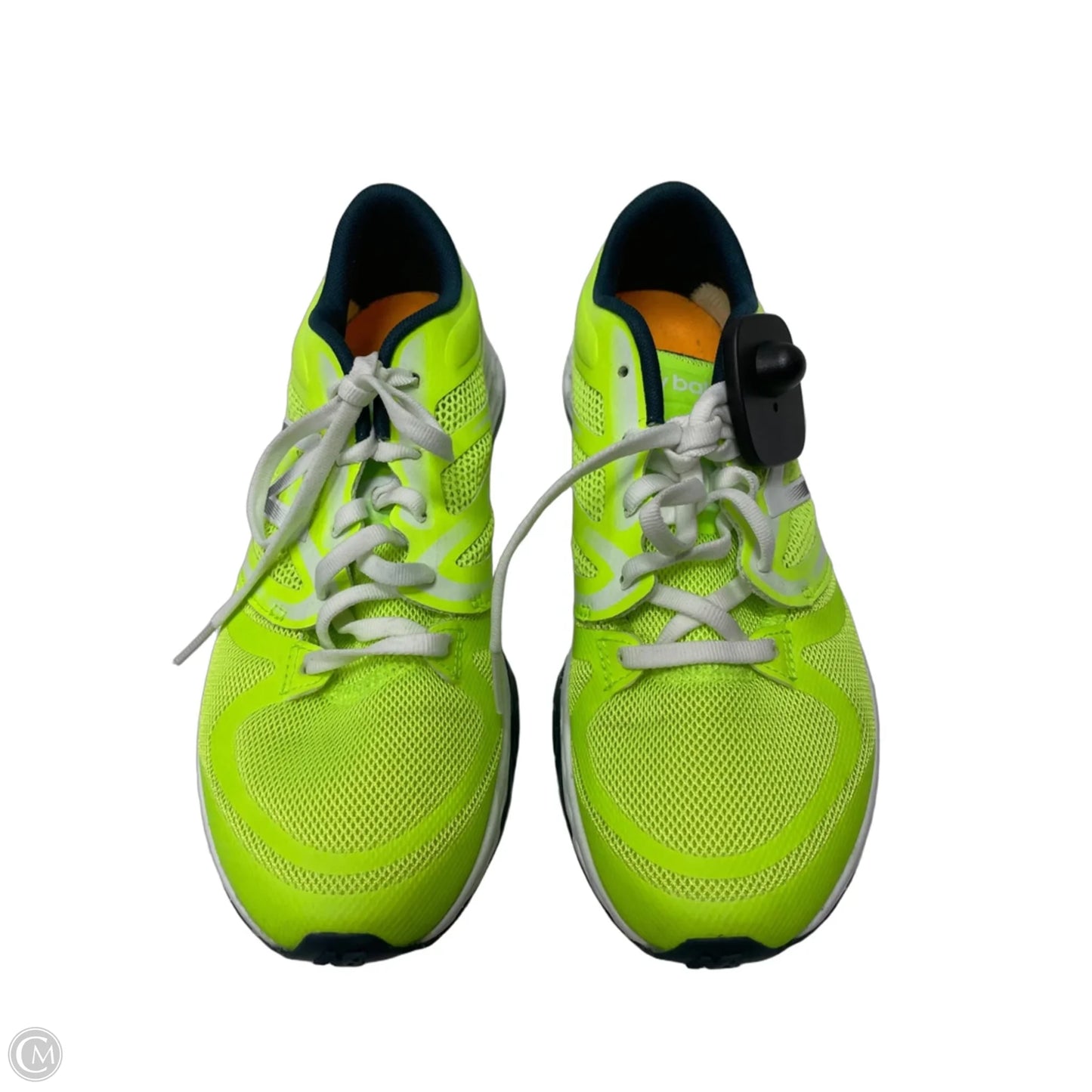 Shoes Athletic By New Balance In White & Yellow, Size: 9