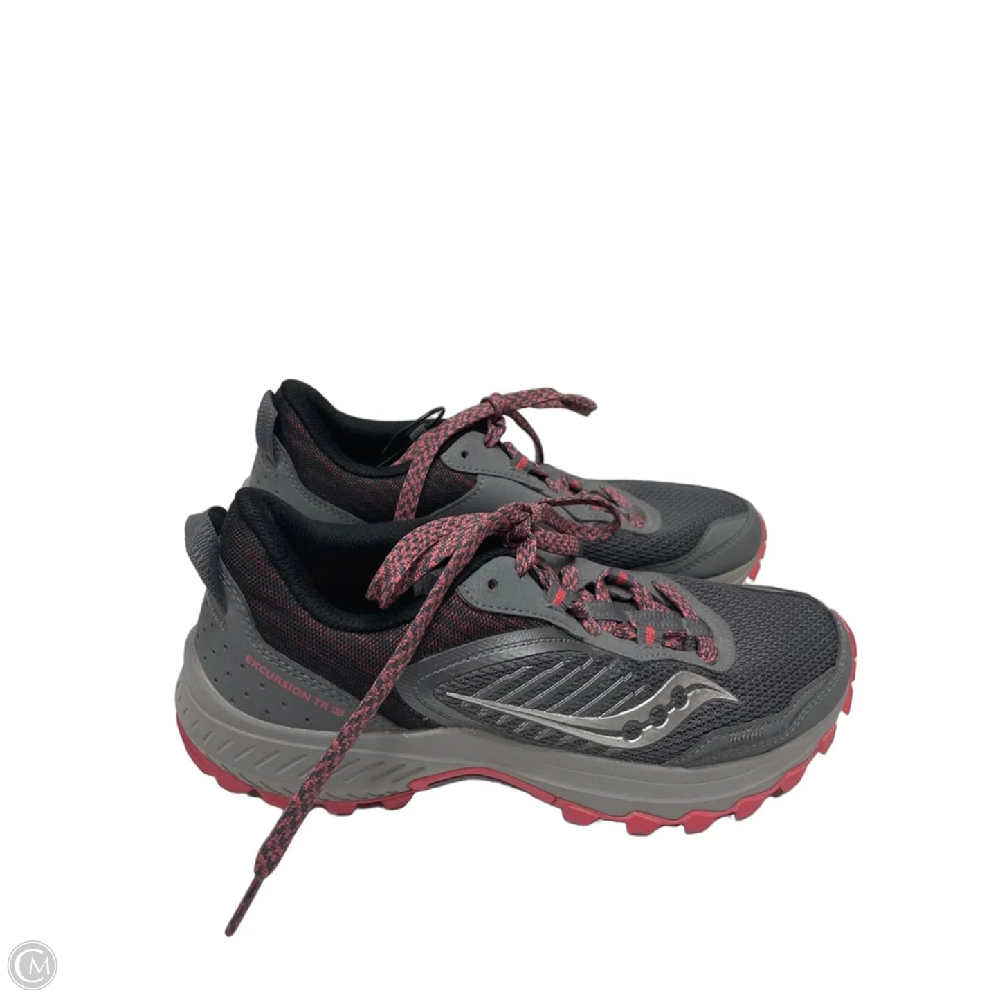 Shoes Athletic By Saucony In Grey & Pink, Size: 8.5