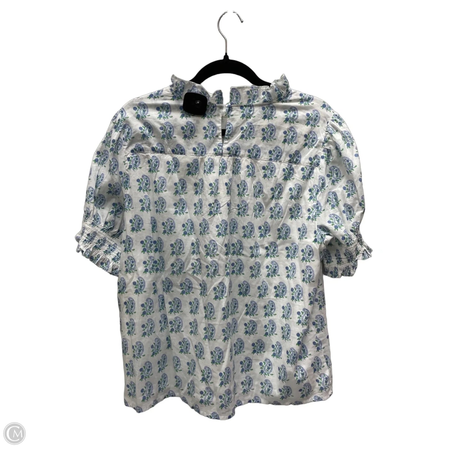 Top Short Sleeve By J. Crew In Floral Print, Size: Xl
