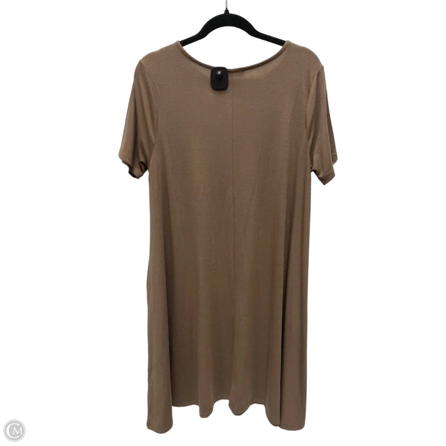 Dress Casual Short By Zenana In Brown, Size: Xl