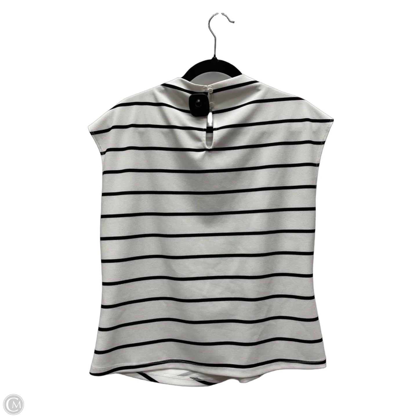Top Sleeveless By Melloday In Striped Pattern, Size: Xl