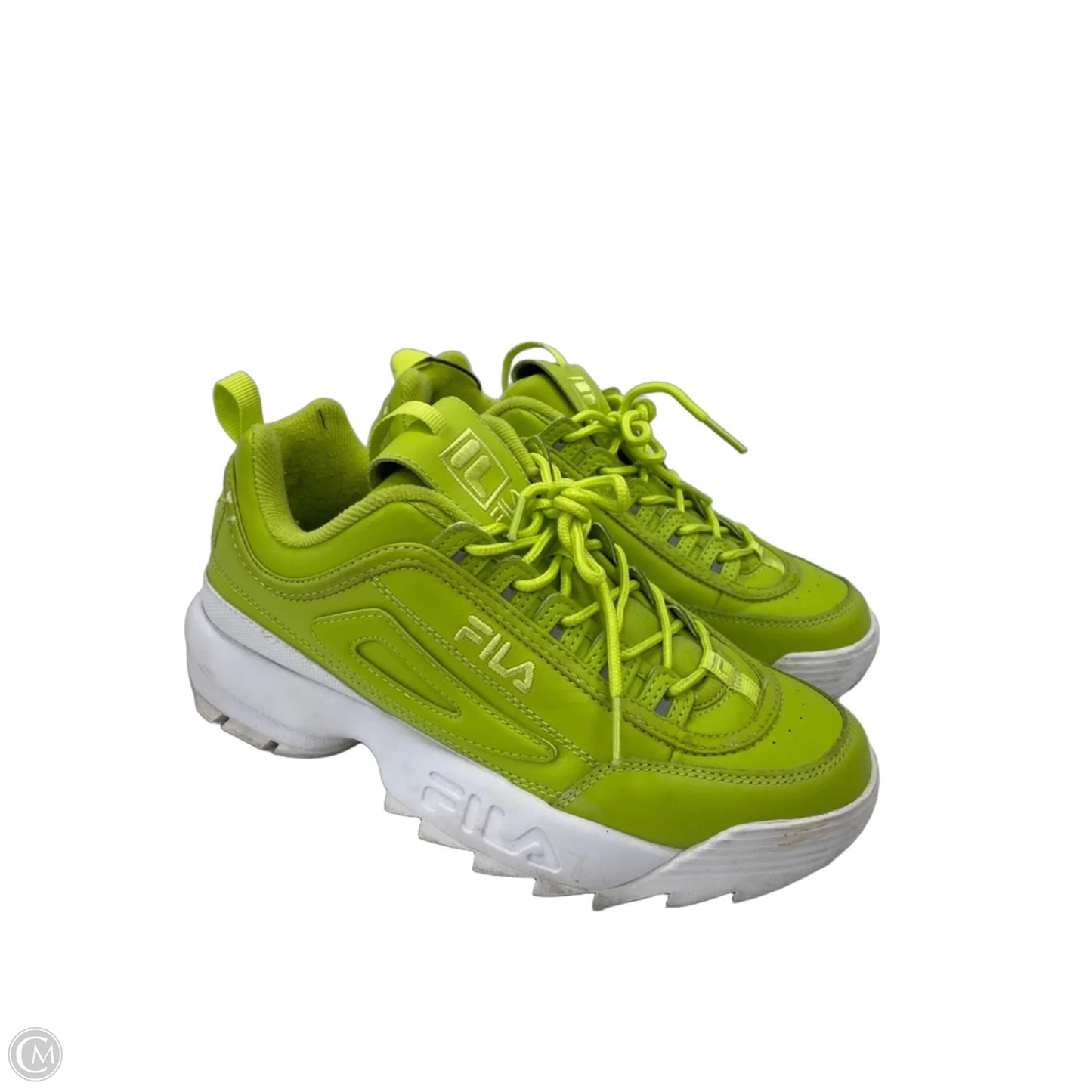 Shoes Sneakers By Fila In Green, Size: 8.5