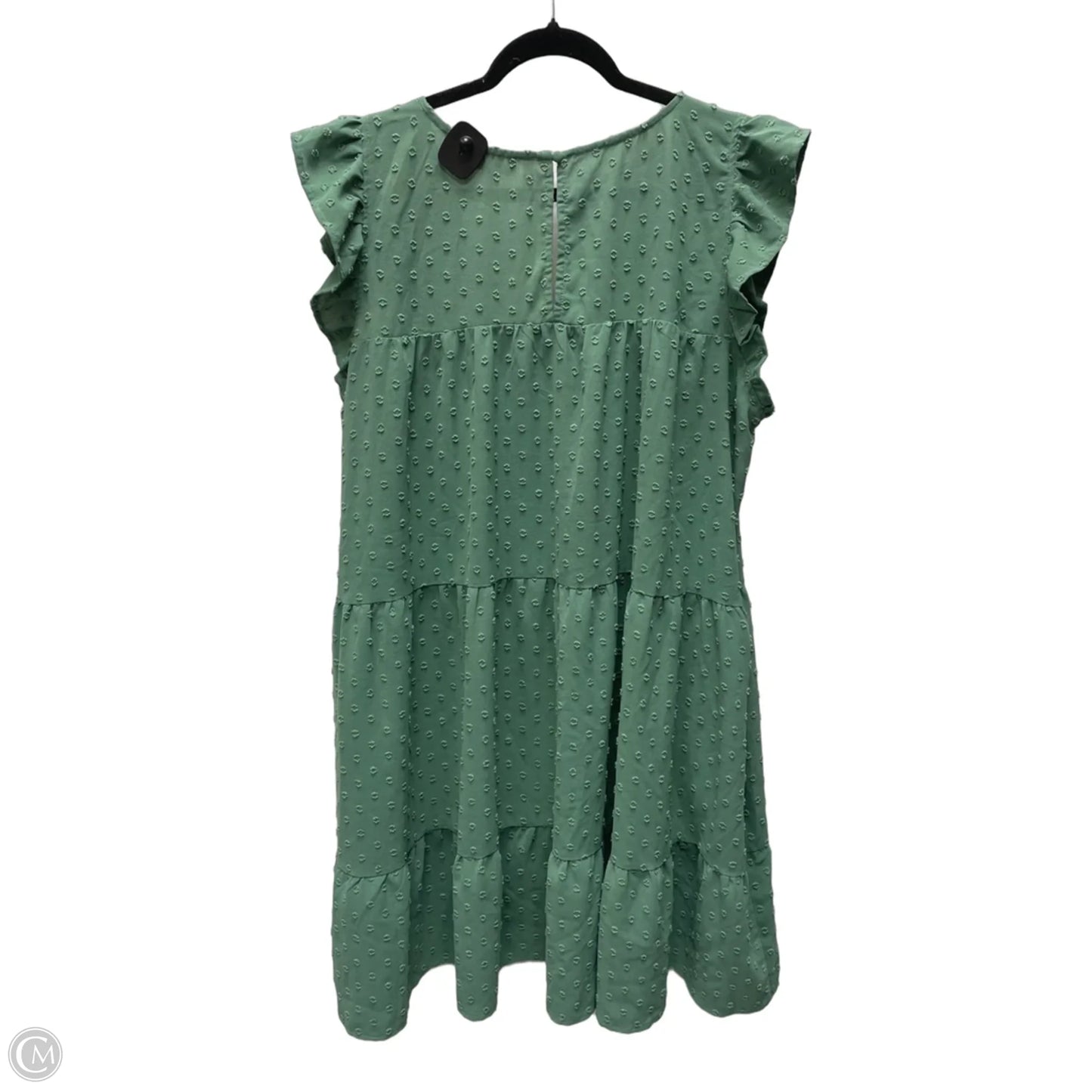 Dress Casual Short By Oddi In Green, Size: 3x