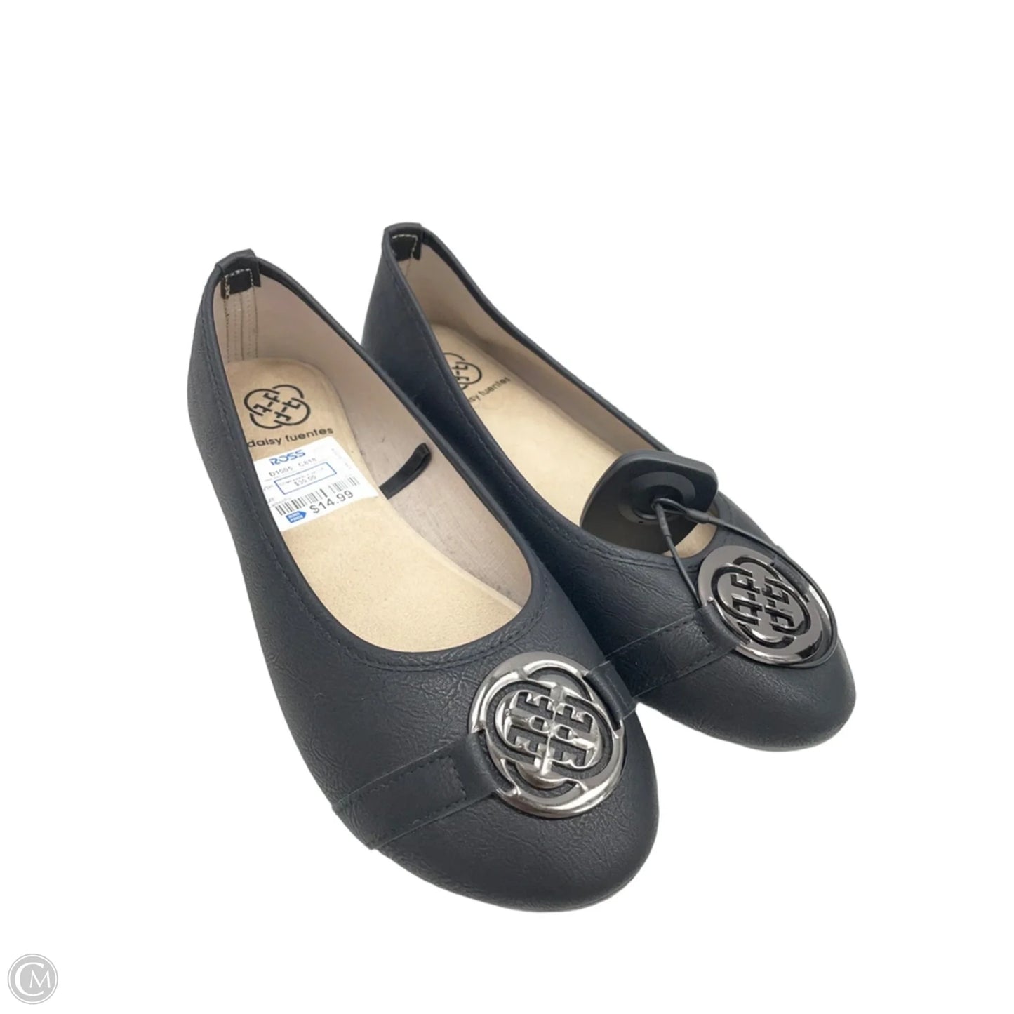 Shoes Flats By Daisy Fuentes In Black, Size: 8.5