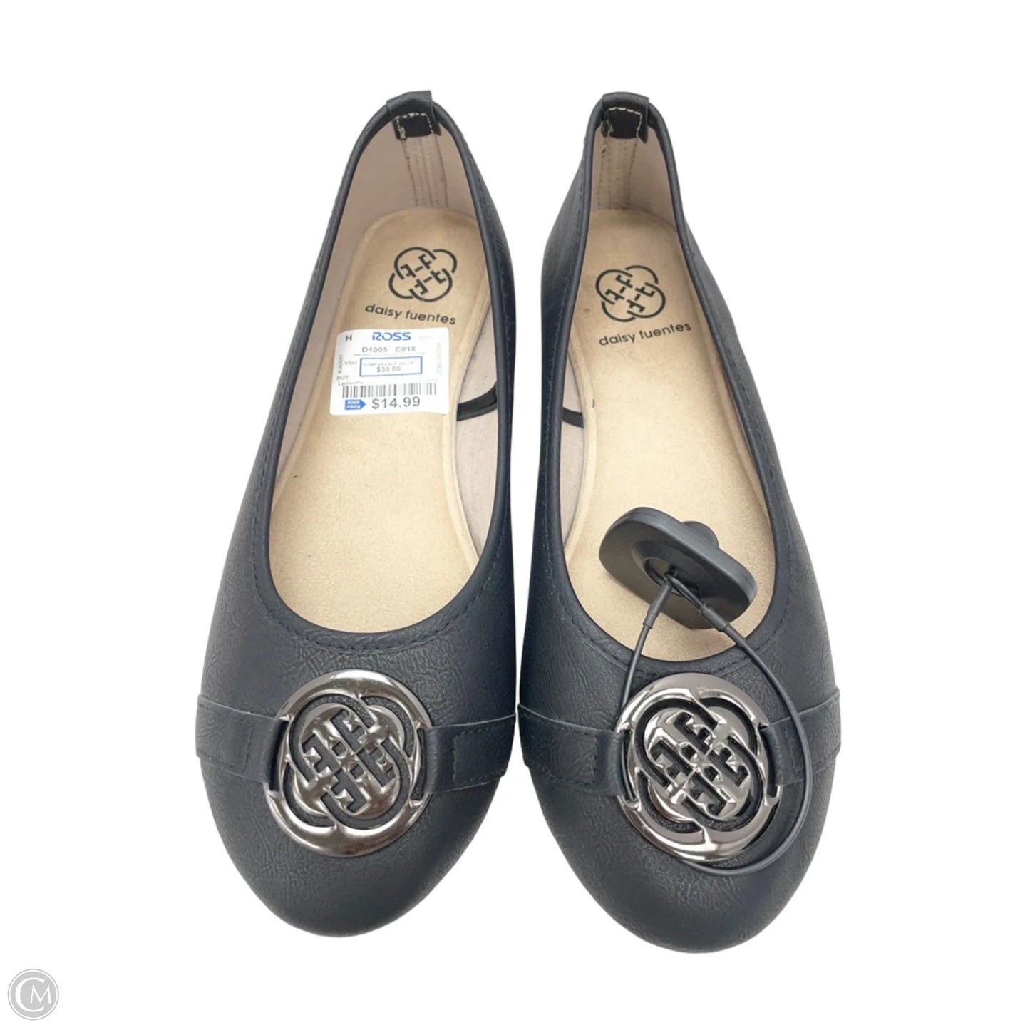 Shoes Flats By Daisy Fuentes In Black, Size: 8.5