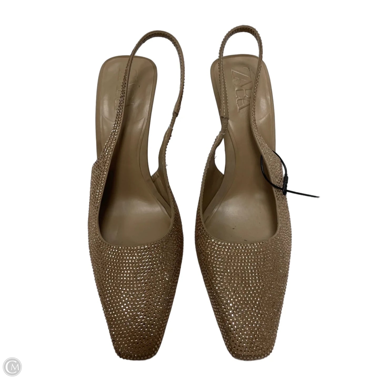 Shoes Heels Stiletto By Zara In Brown, Size: 8.5
