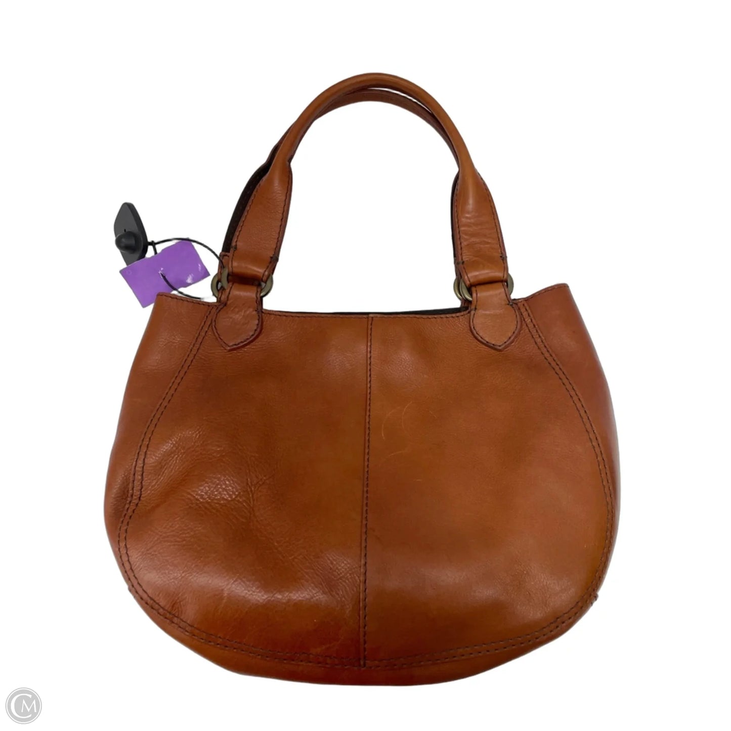 Handbag Leather By Lucky Brand, Size: Medium
