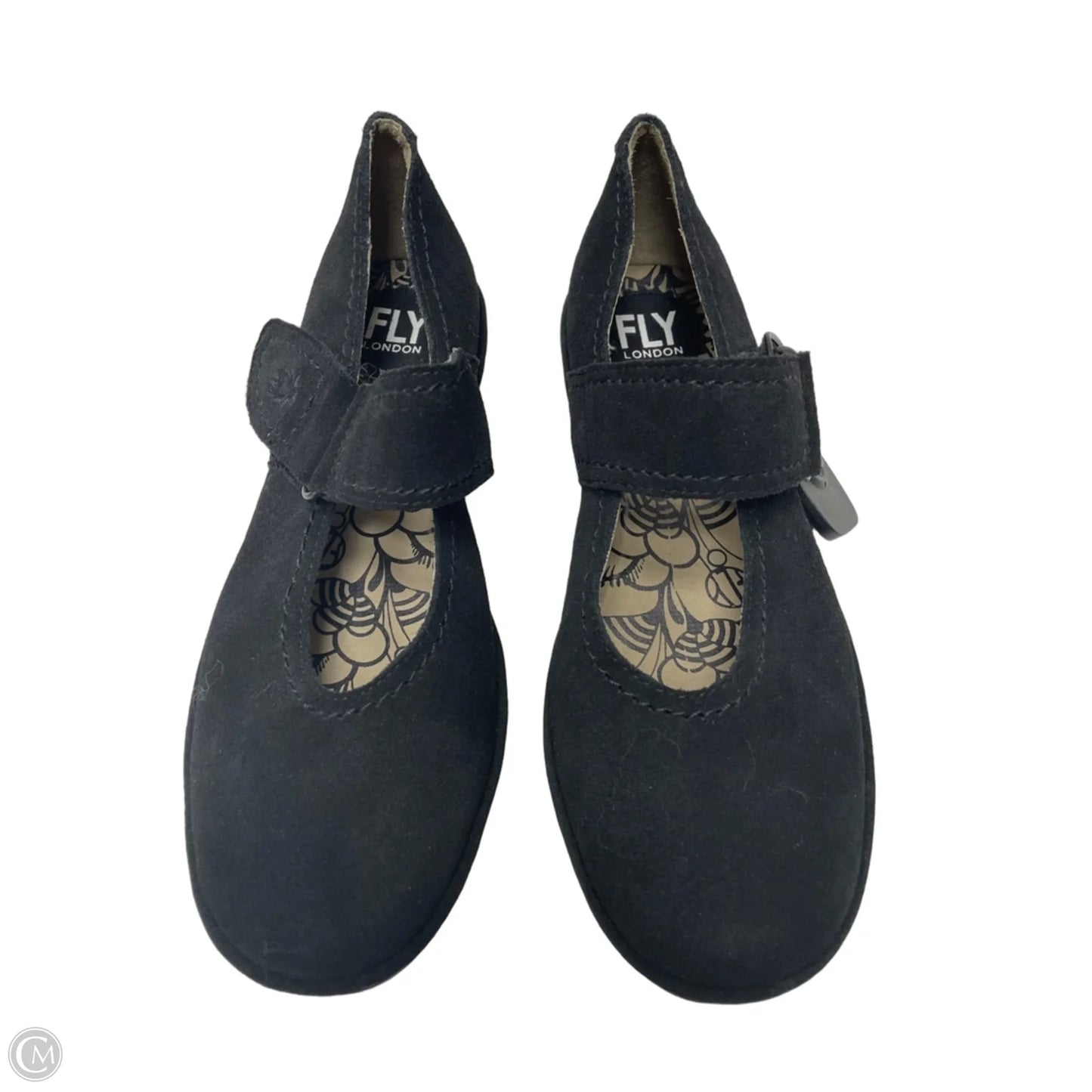Shoes Heels Wedge By Fly London In Black, Size: 7.5