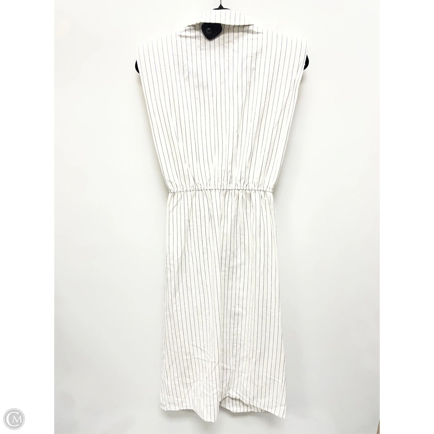 Dress Casual Midi By Aakaa In Striped Pattern, Size: L