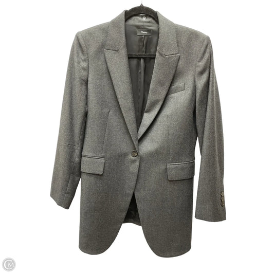Blazer By Theory In Black, Size: M