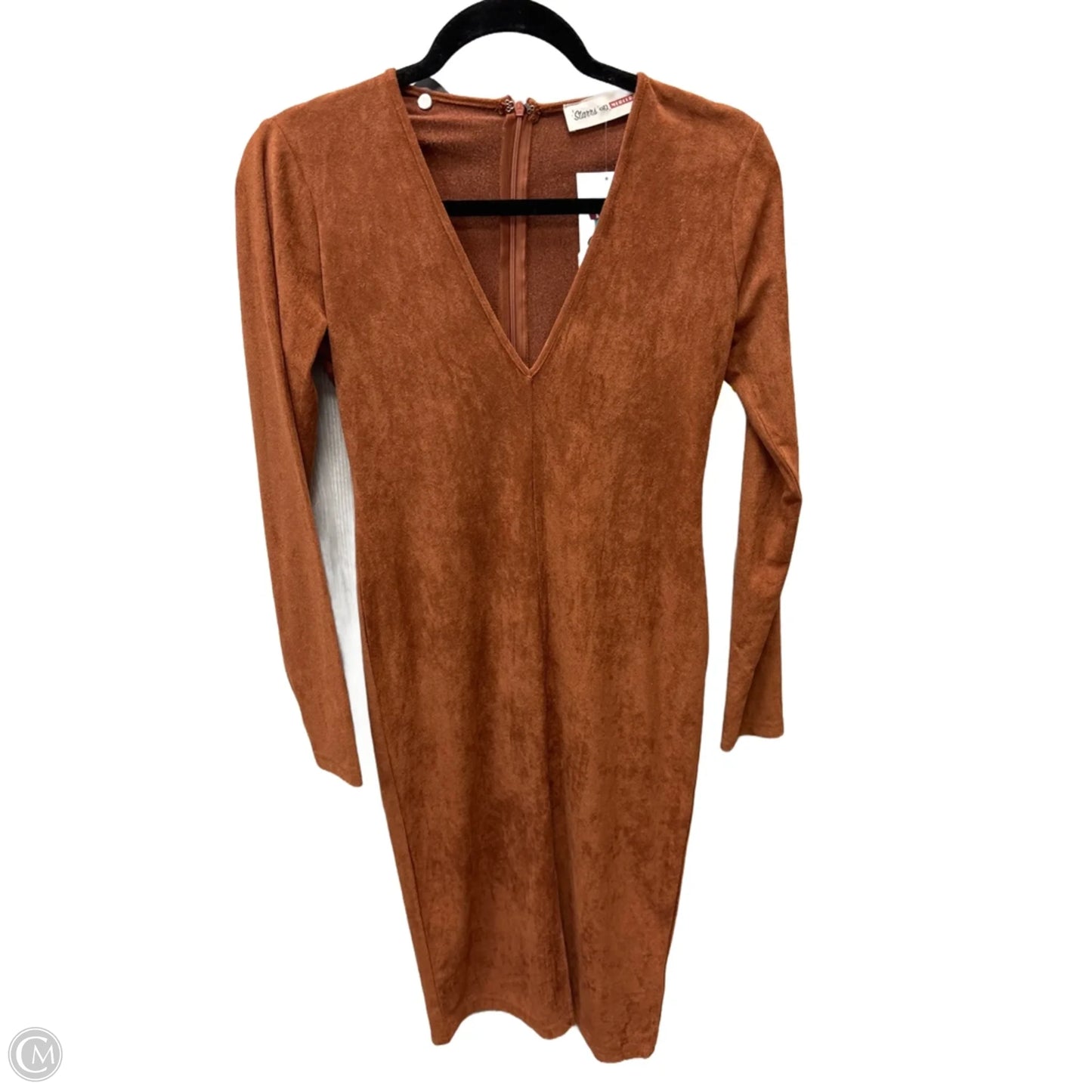 Dress Casual Short By shop with starrs -  In Brown, Size: M