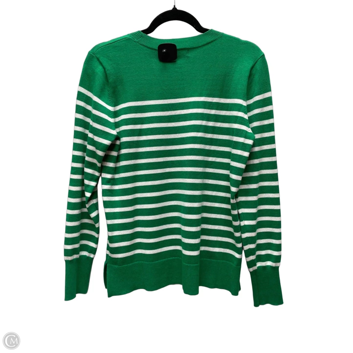 Top Long Sleeve By Marled In Striped Pattern, Size: M