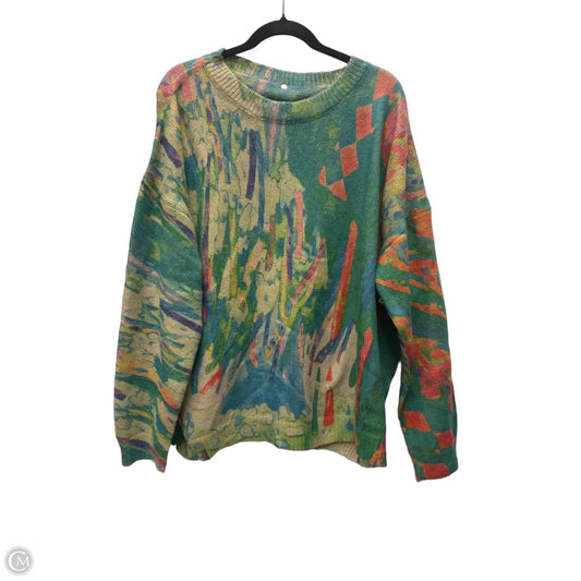 Sweater By Clothes Mentor In Multi-colored, Size: 3x
