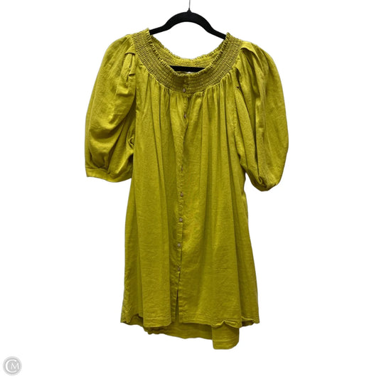Dress Casual Short By Free People In Green, Size: Xs