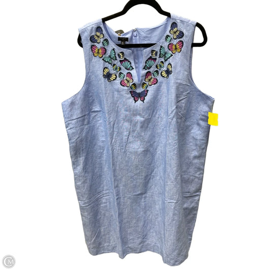 Dress Casual Short By Talbots In Blue, Size: 1x