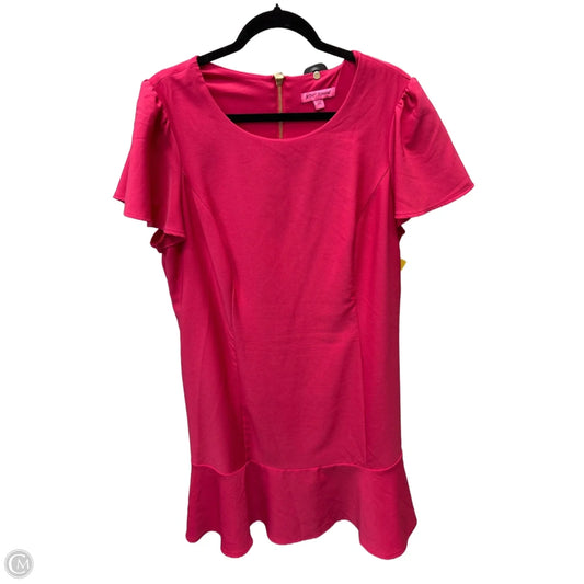 Dress Casual Short By Betsey Johnson In Pink, Size: Xl
