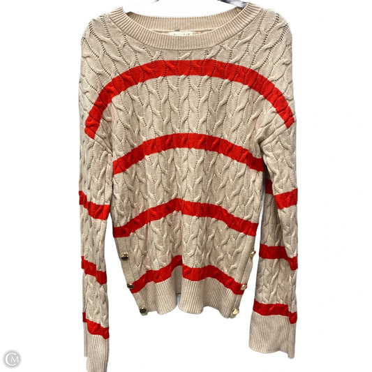 Sweater By Marled In Striped Pattern, Size: Xl