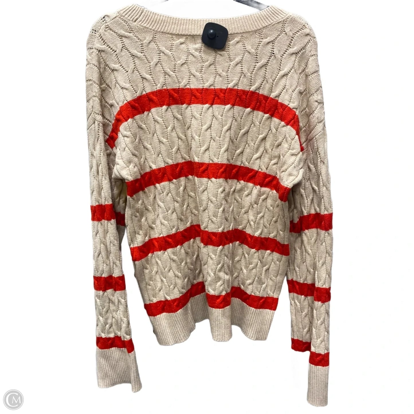 Sweater By Marled In Striped Pattern, Size: Xl