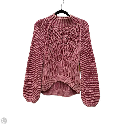 Sweater By Free People In Pink, Size: Xs