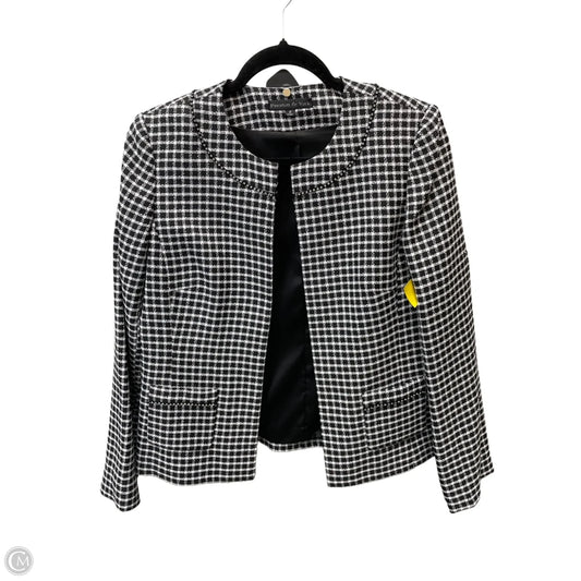 Blazer By Preston And New York In Checkered Pattern, Size: M