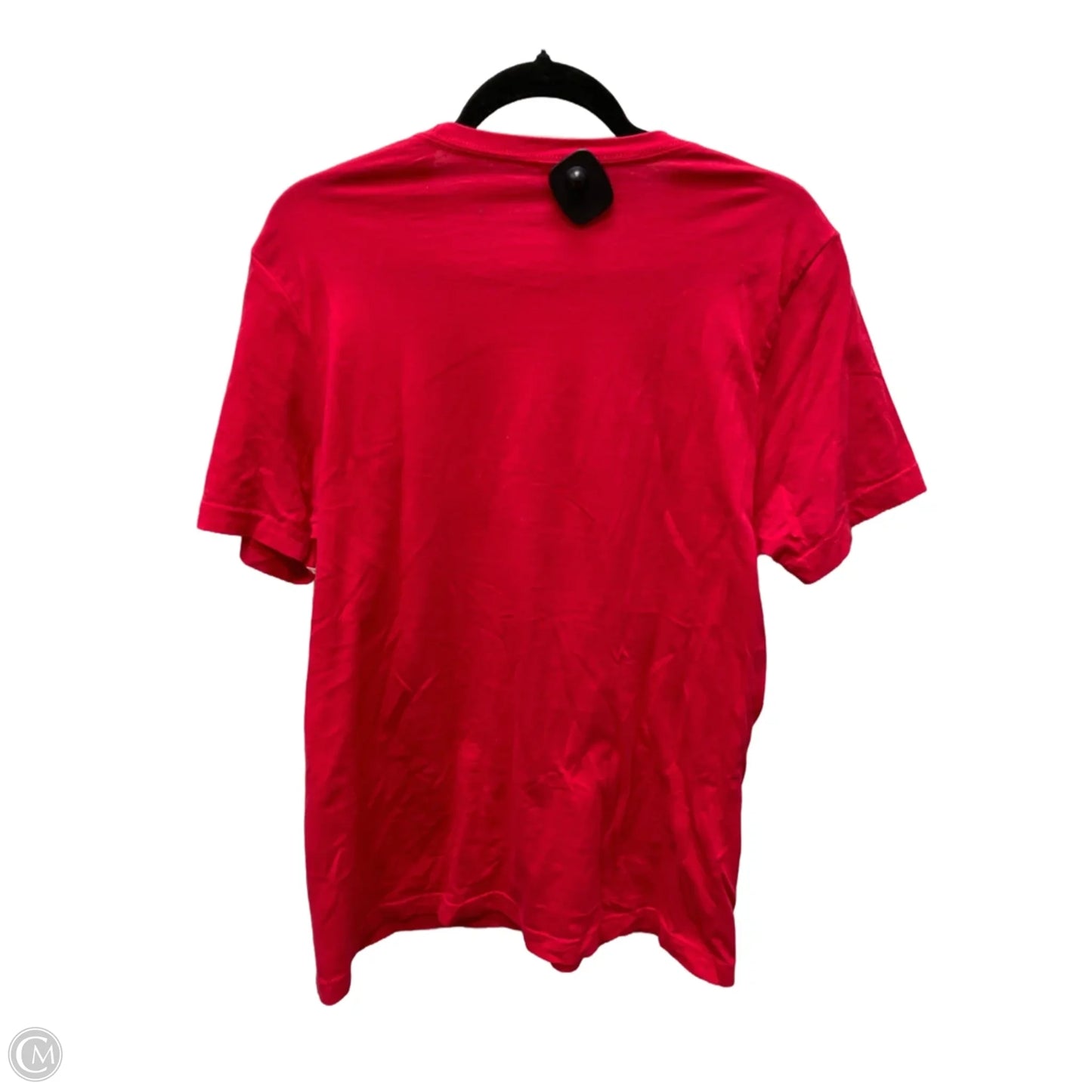 Top Short Sleeve By Canvas In Red, Size: L