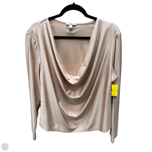Top Long Sleeve By Bar Iii In Pink, Size: 3x