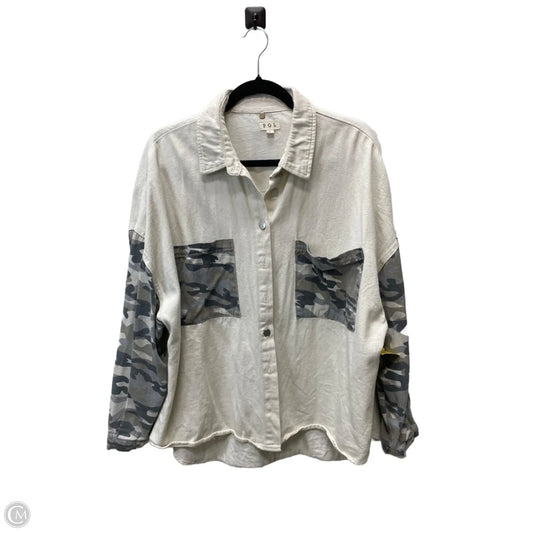 Jacket Other By Pol In Multi-colored, Size: L