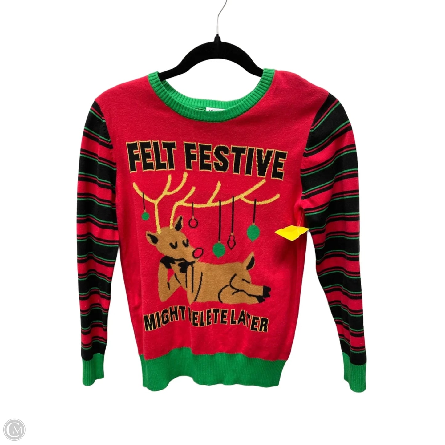 Sweater By Mighty Fine In Multi-colored, Size: Xs