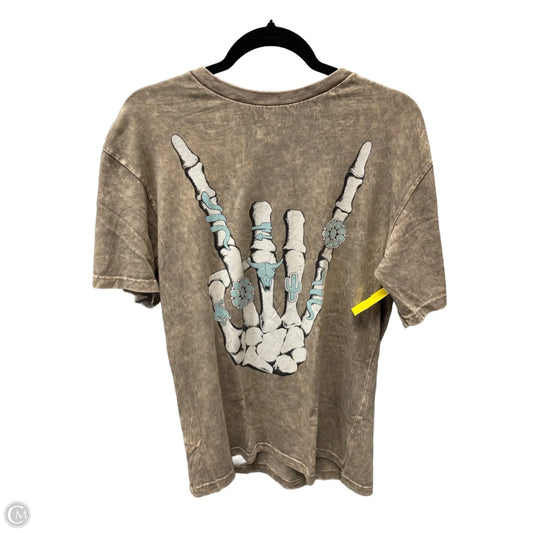 Top Short Sleeve By Clothes Mentor In Multi-colored, Size: M
