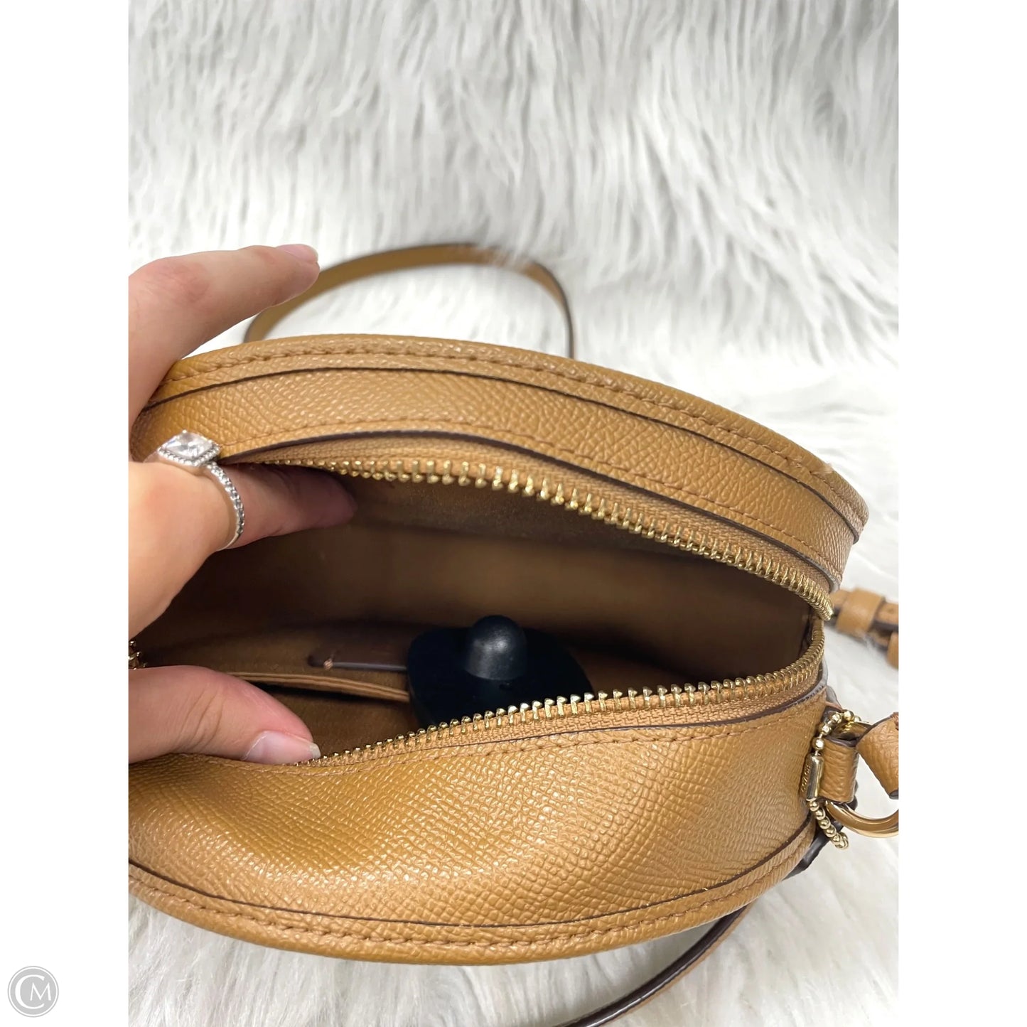 Crossbody Designer By Coach, Size: Small