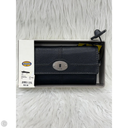 Wallet By Fossil, Size: Large
