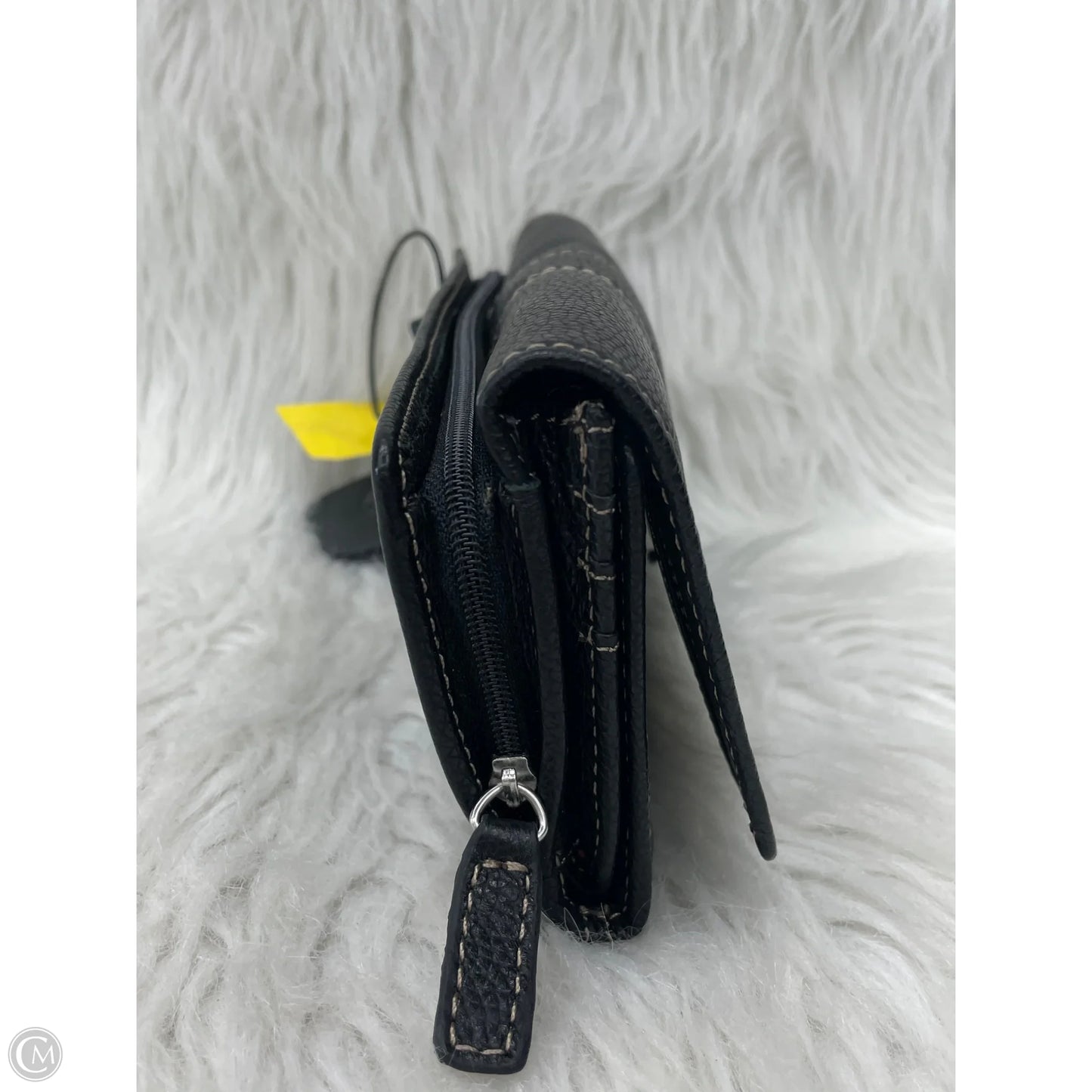 Wallet Leather By Clarks, Size: Medium