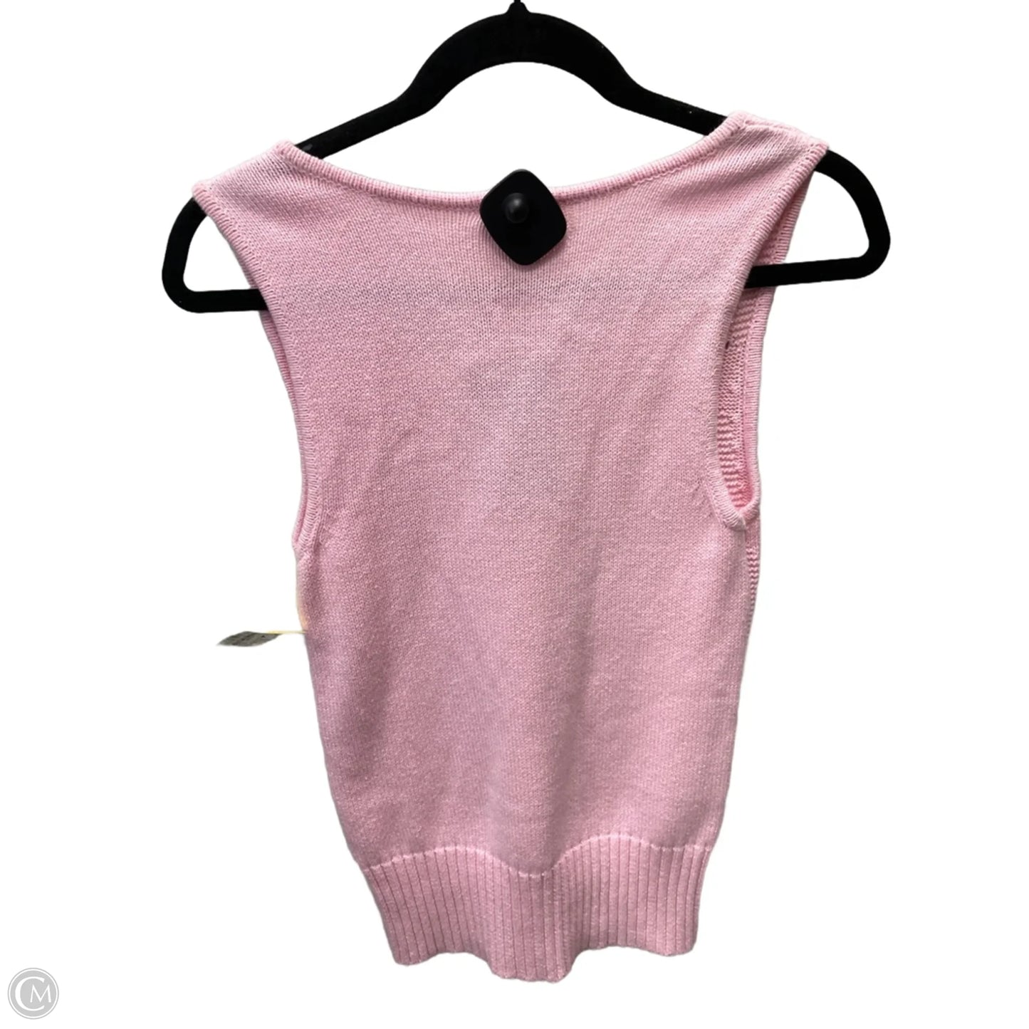 Vest Sweater By Crown And Ivy In Pink, Size: S