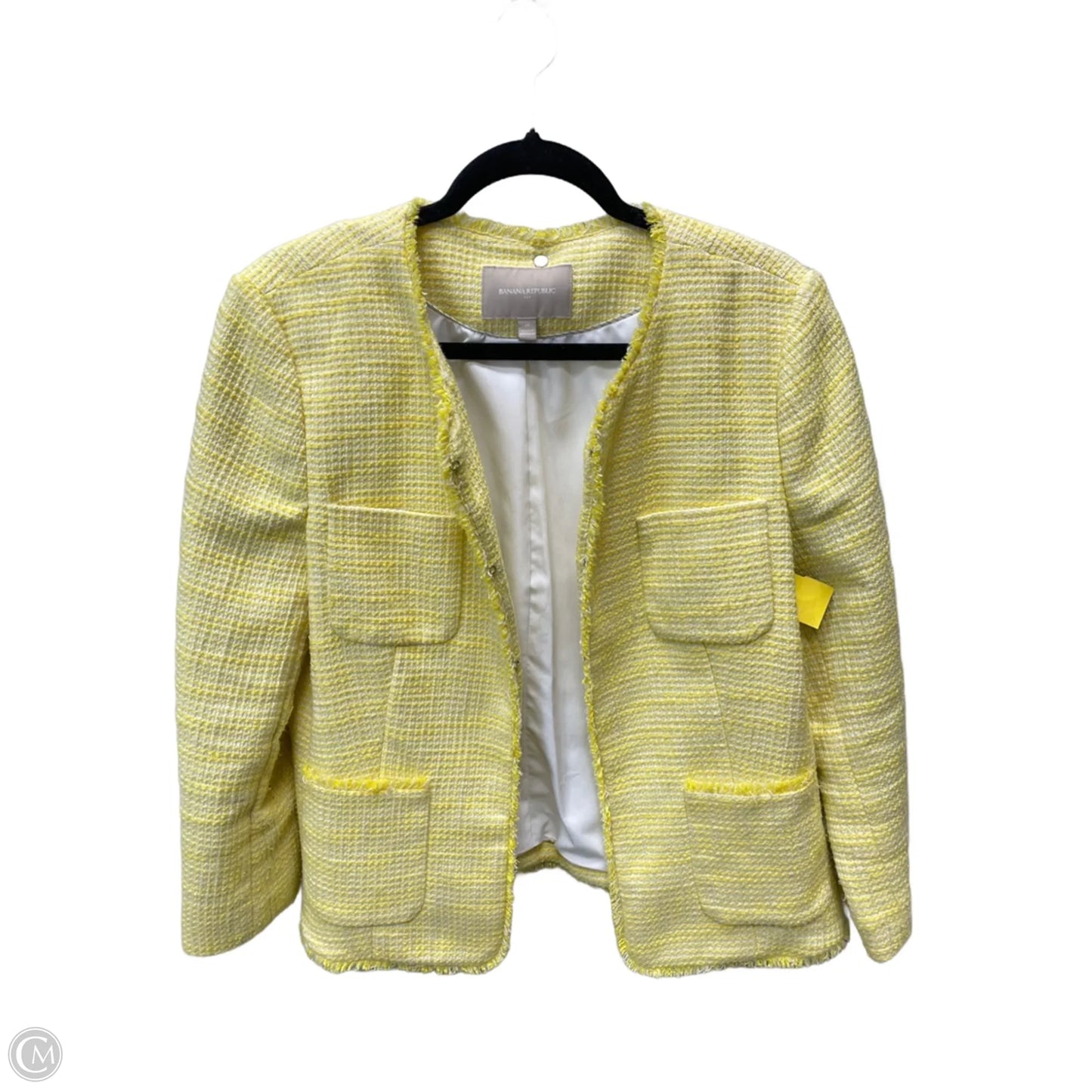 Blazer By Banana Republic In Plaid Pattern, Size: L