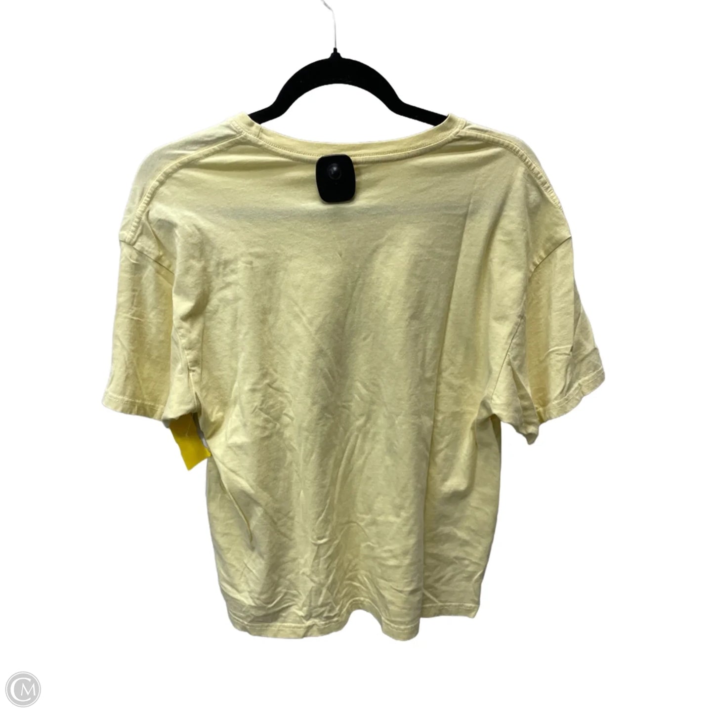 Top Short Sleeve By Clothes Mentor In Yellow, Size: S