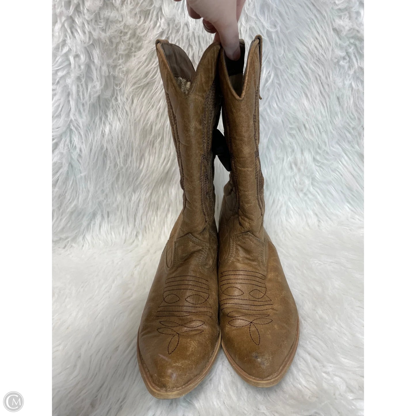 Boots Western By Coconuts In Brown, Size: 6