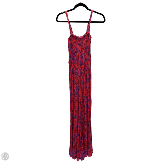 Jumpsuit By Jessica Simpson In Floral Print, Size: S